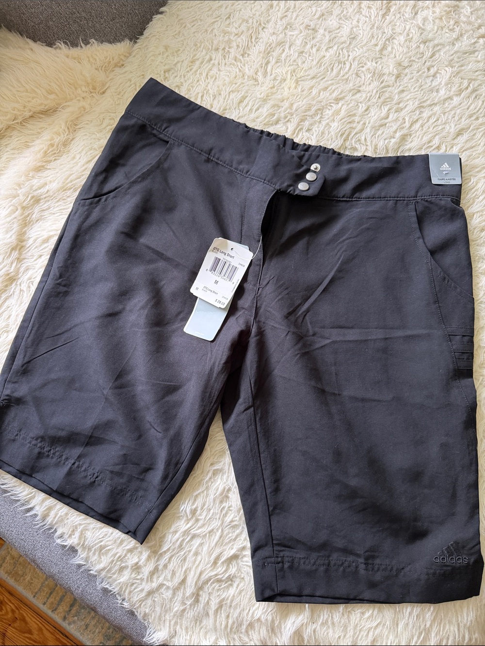 adidas Women’s Black Athletic Bermuda Shorts